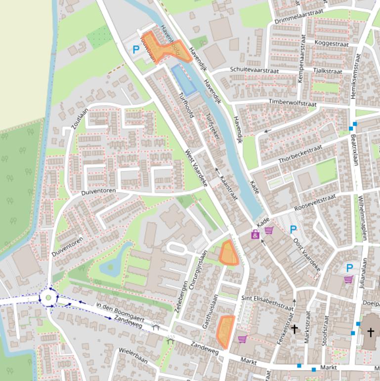 Kaart van postcodegebied 4731MA.