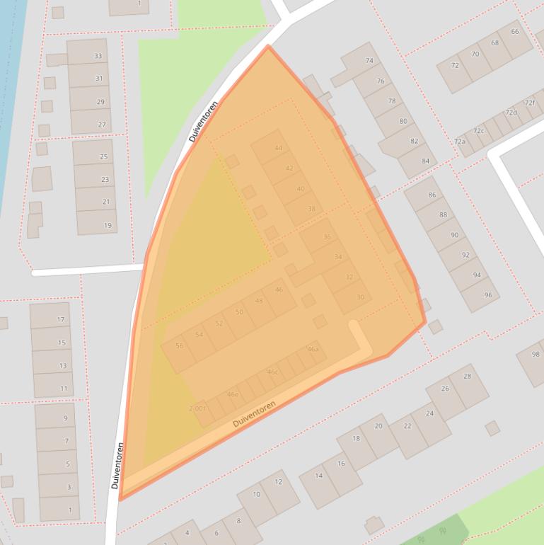 Kaart van postcodegebied 4731MV.