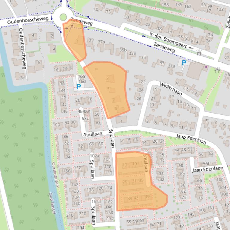 Kaart van postcodegebied 4731NC.