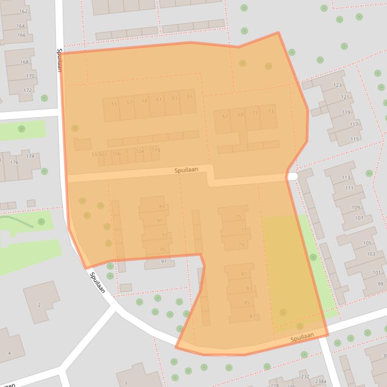 Kaart van postcodegebied 4731ND.