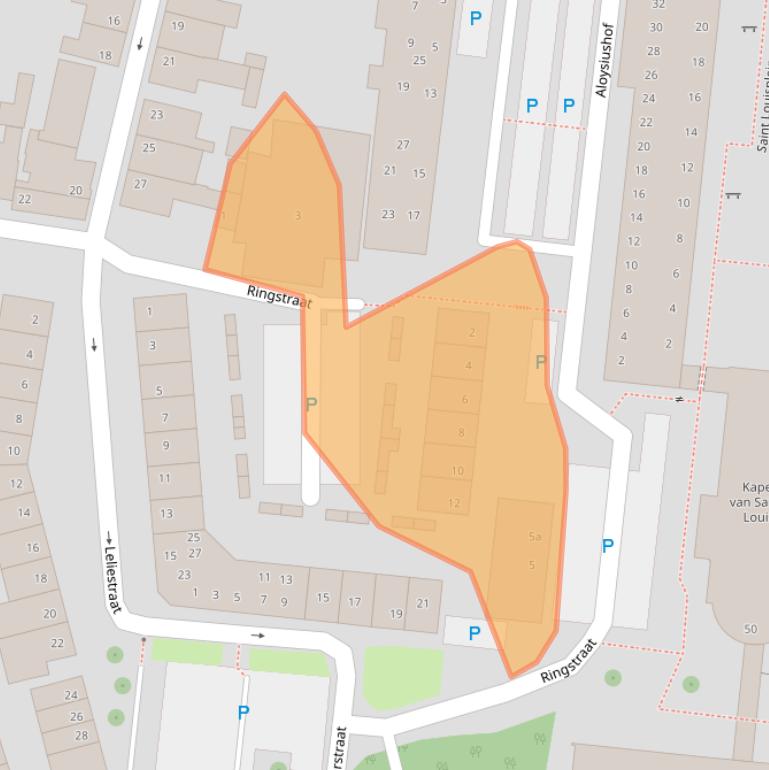 Kaart van postcodegebied 4731PB.