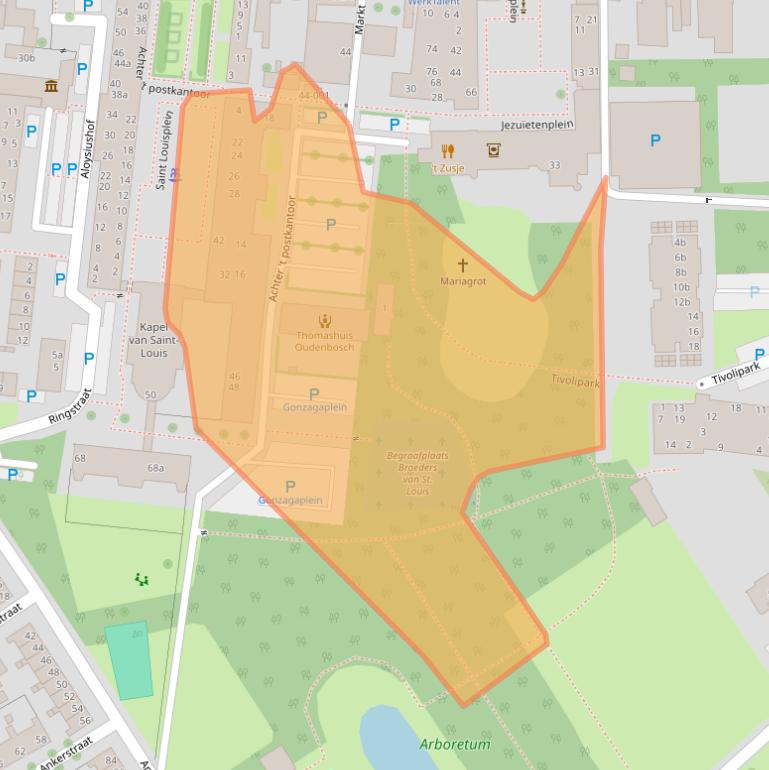 Kaart van postcodegebied 4731PM.