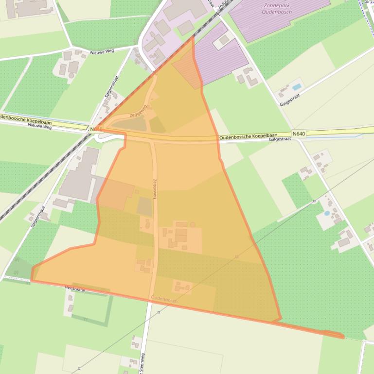 Kaart van postcodegebied 4731SH.