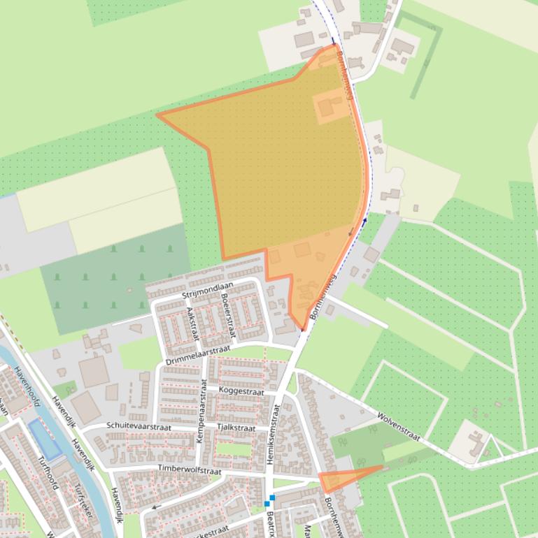 Kaart van postcodegebied 4731TE.