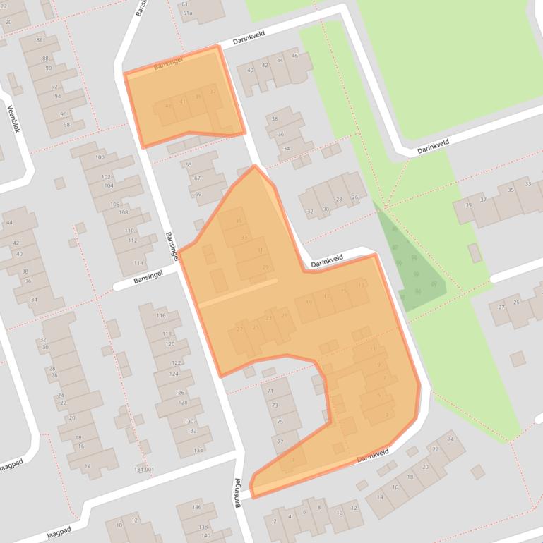 Kaart van postcodegebied 4731VK.