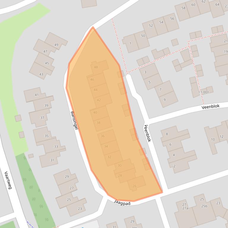 Kaart van postcodegebied 4731VL.
