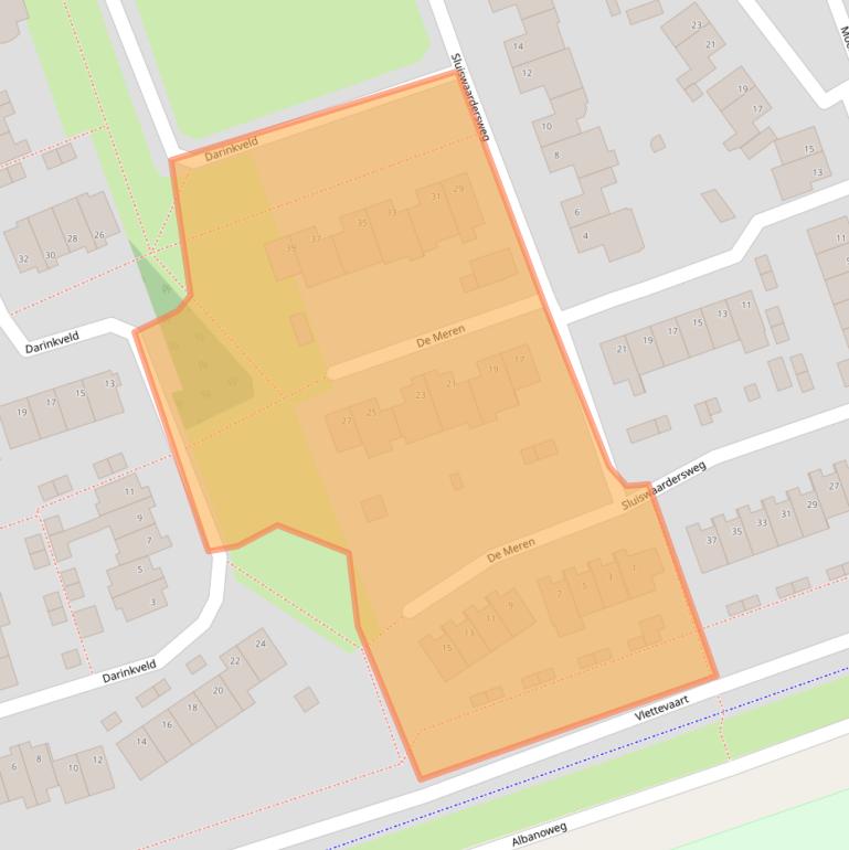 Kaart van postcodegebied 4731WB.