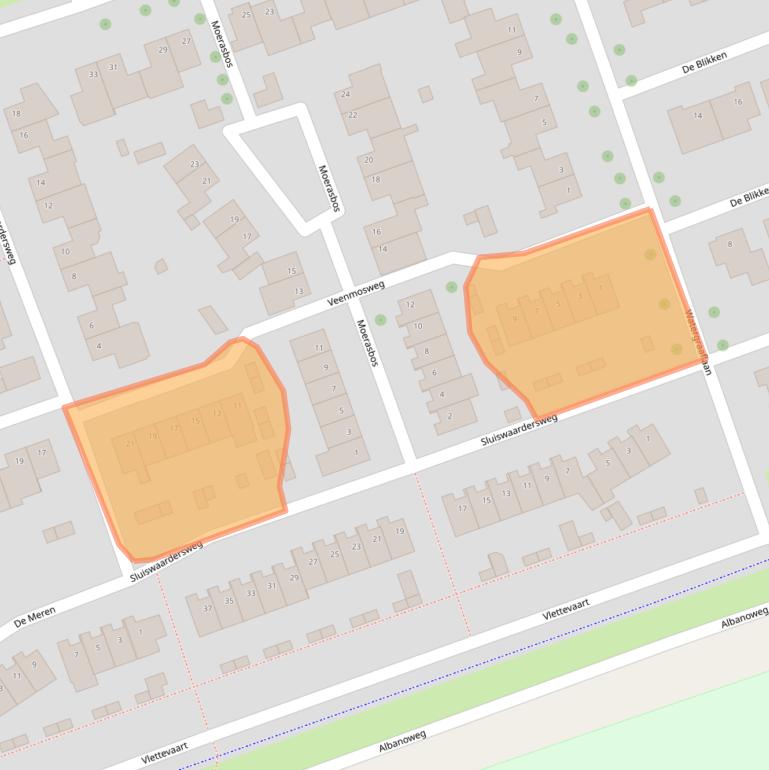 Kaart van postcodegebied 4731WE.