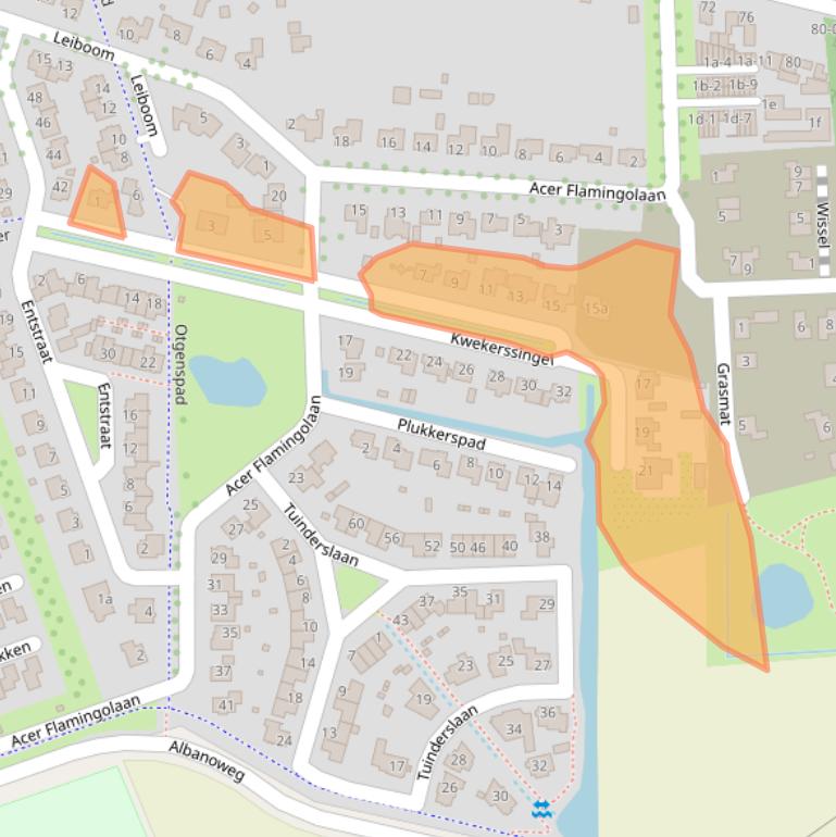 Kaart van postcodegebied 4731XD.