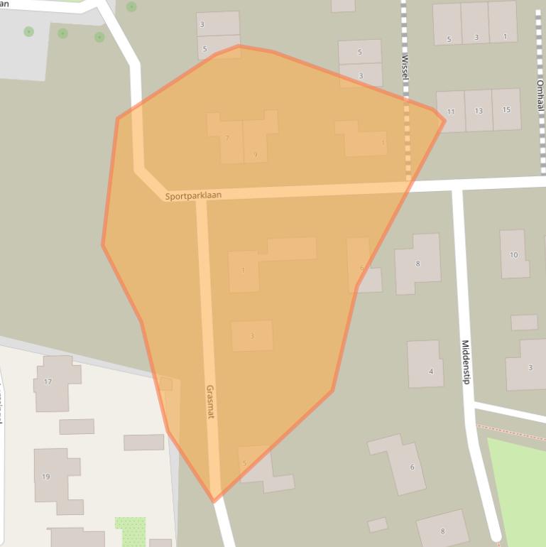 Kaart van postcodegebied 4731XM.