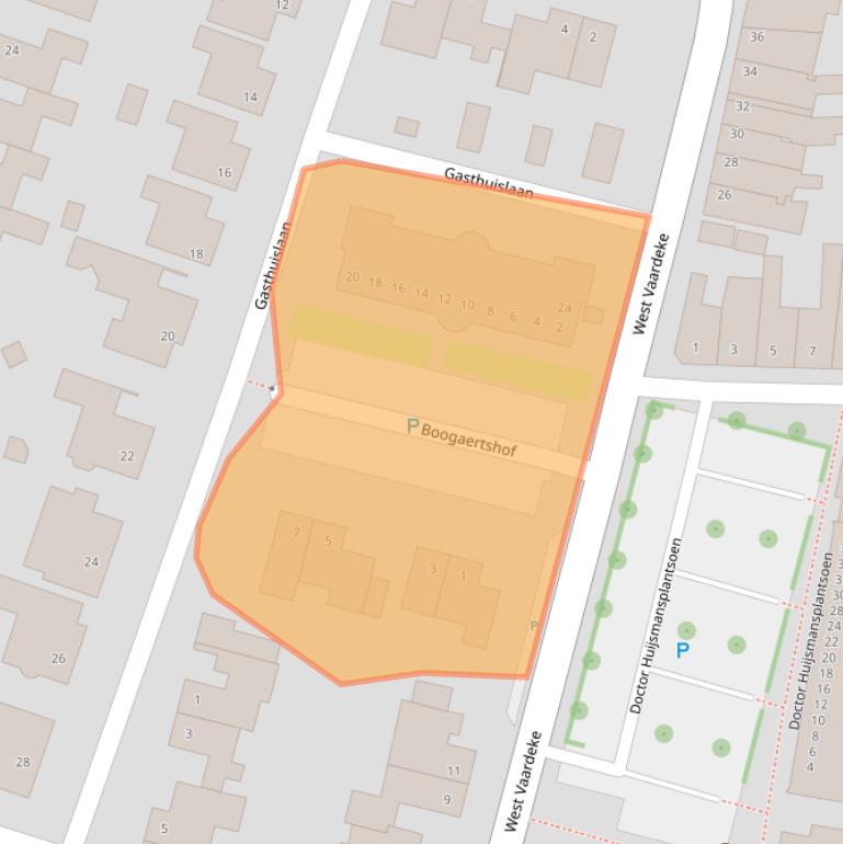 Kaart van postcodegebied 4731ZC.