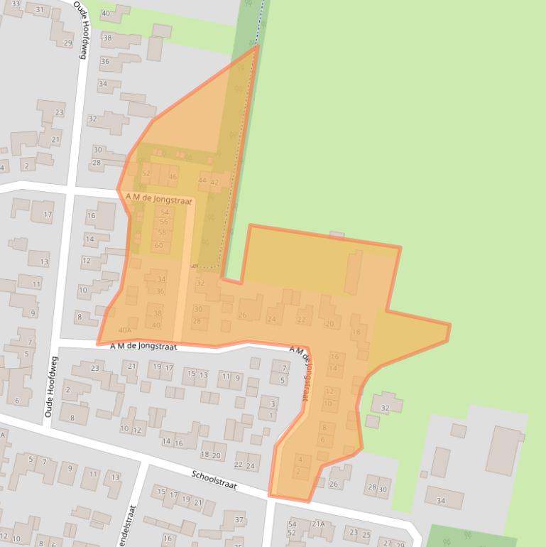 Kaart van postcodegebied 4735BW.