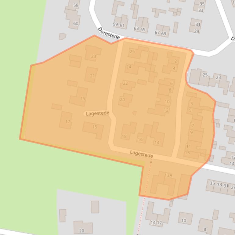 Kaart van postcodegebied 4735CC.