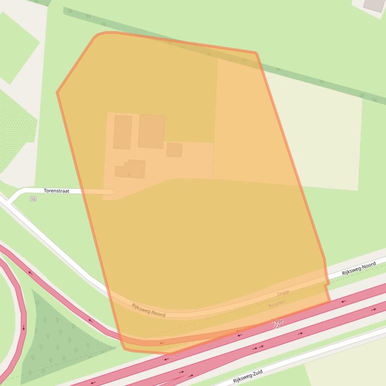 Kaart van postcodegebied 4735SC.