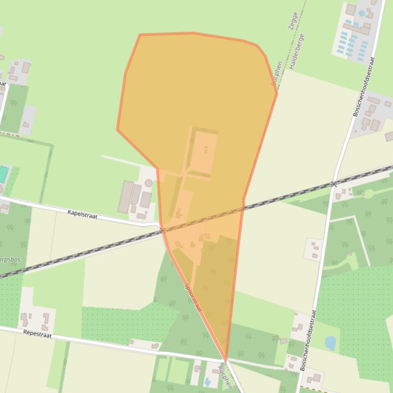 Kaart van postcodegebied 4735SH.