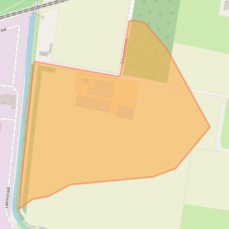 Kaart van postcodegebied 4735TH.