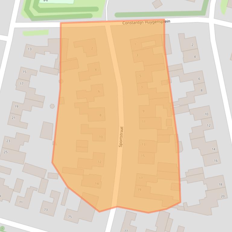 Kaart van postcodegebied 4741BB.