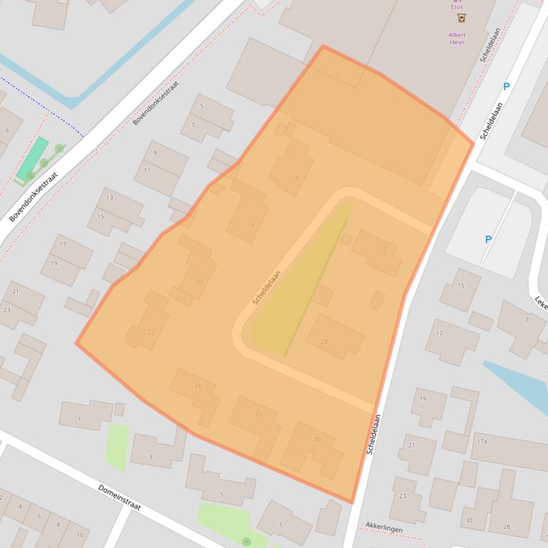 Kaart van postcodegebied 4741BK.