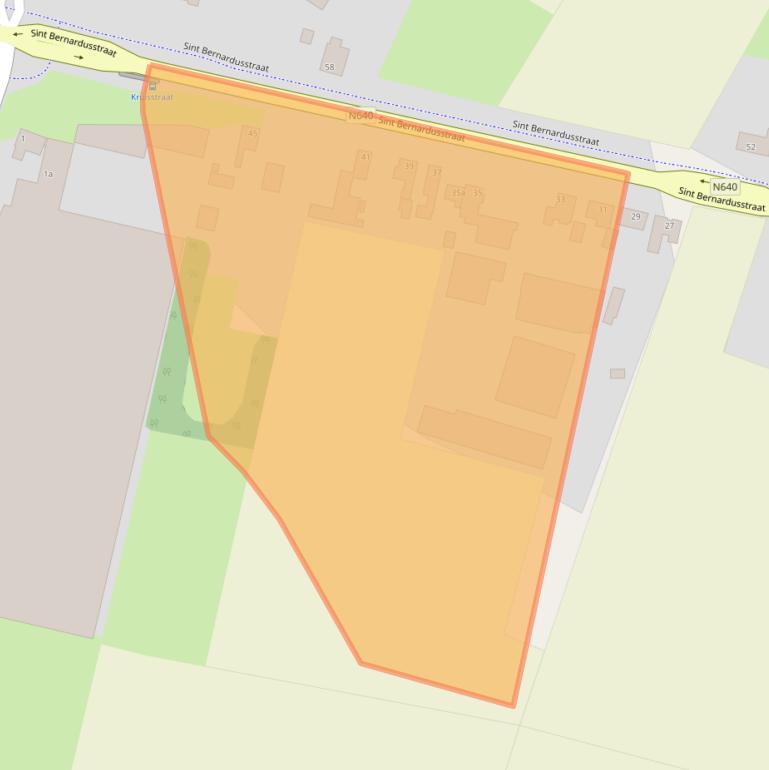 Kaart van postcodegebied 4741RR.