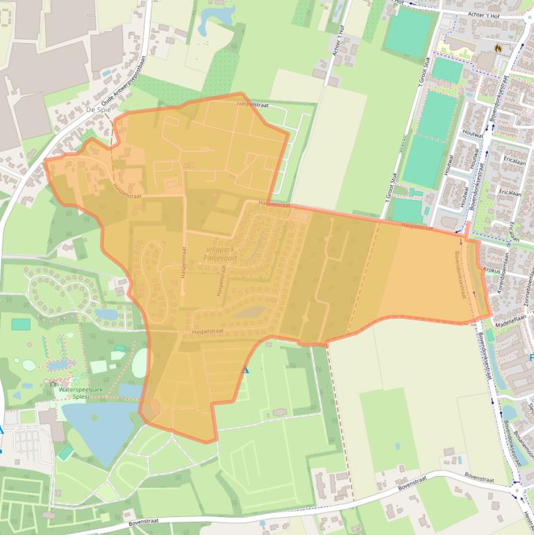 Kaart van postcodegebied 4741SH.