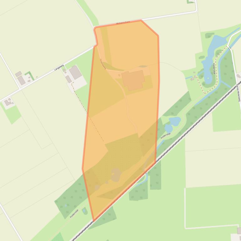 Kaart van postcodegebied 4741SW.
