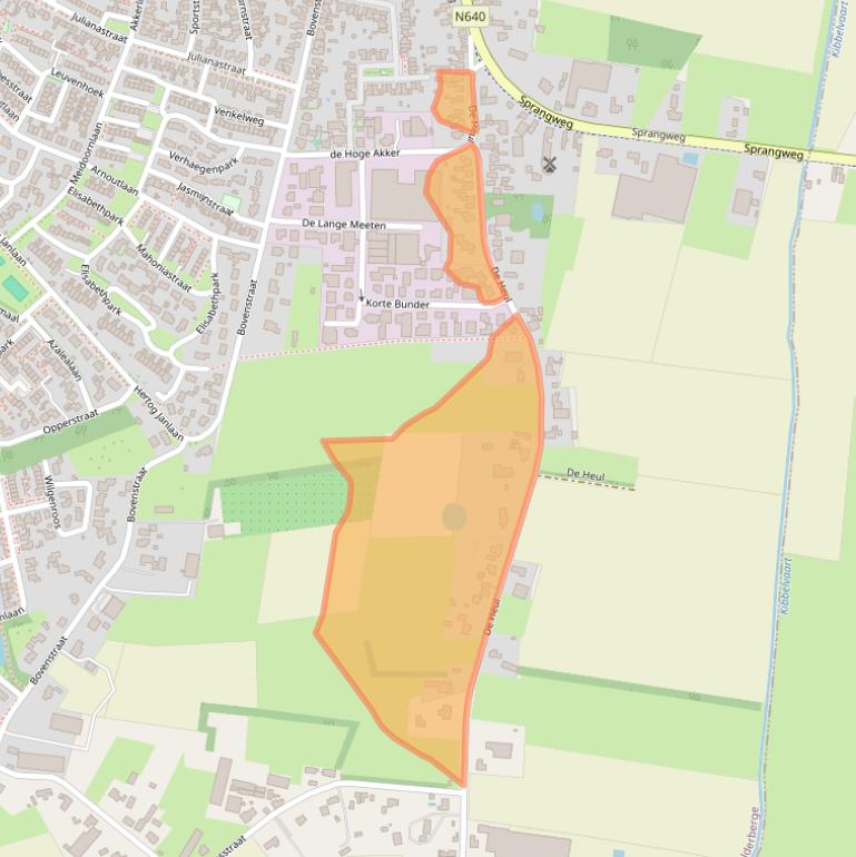 Kaart van postcodegebied 4741TS.