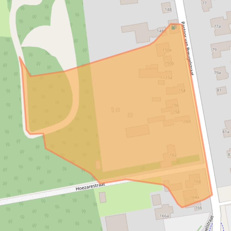 Kaart van postcodegebied 4744AH.