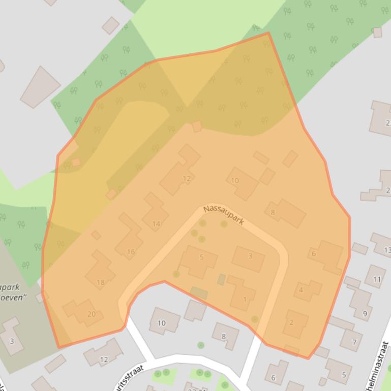 Kaart van postcodegebied 4744AZ.