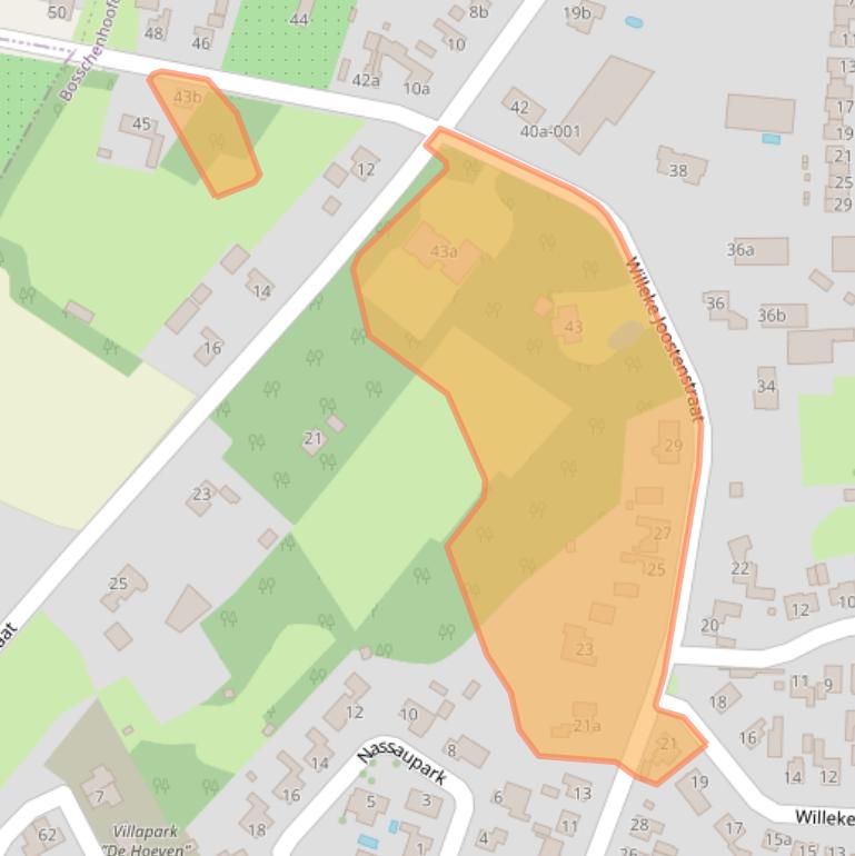 Kaart van postcodegebied 4744BM.