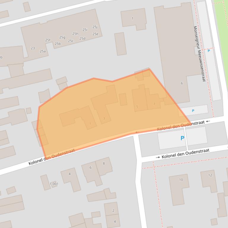 Kaart van postcodegebied 4751HH.