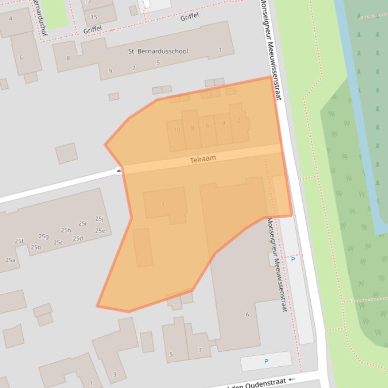 Kaart van postcodegebied 4751JV.