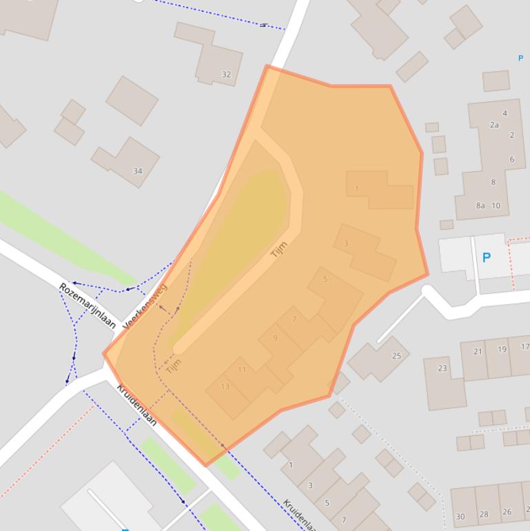 Kaart van postcodegebied 4751KH.