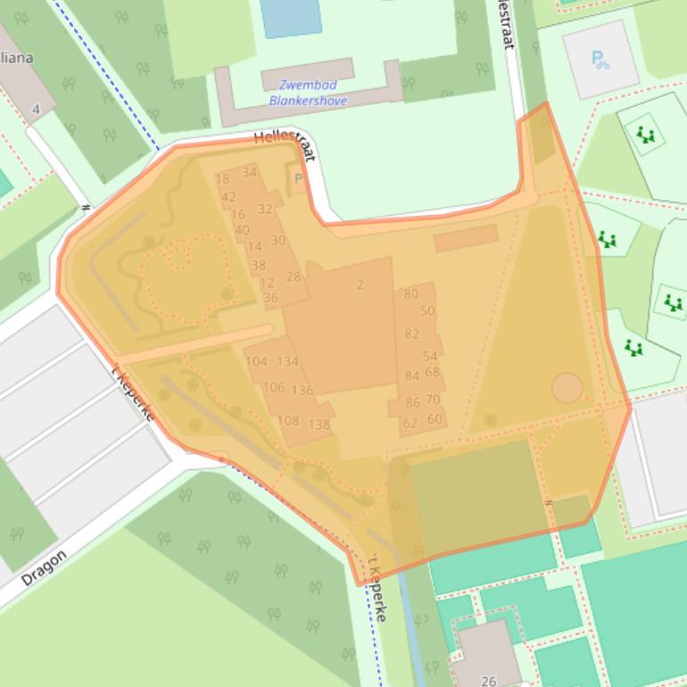 Kaart van postcodegebied 4751KK.