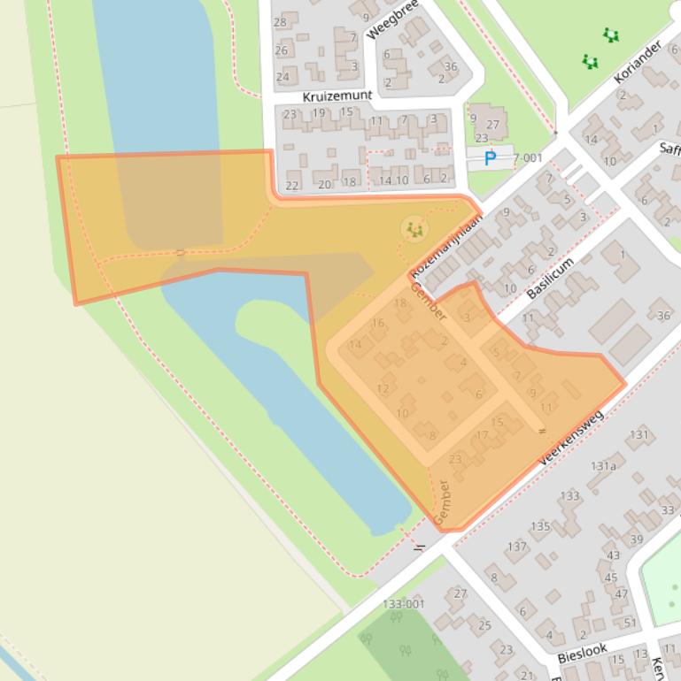 Kaart van postcodegebied 4751KP.