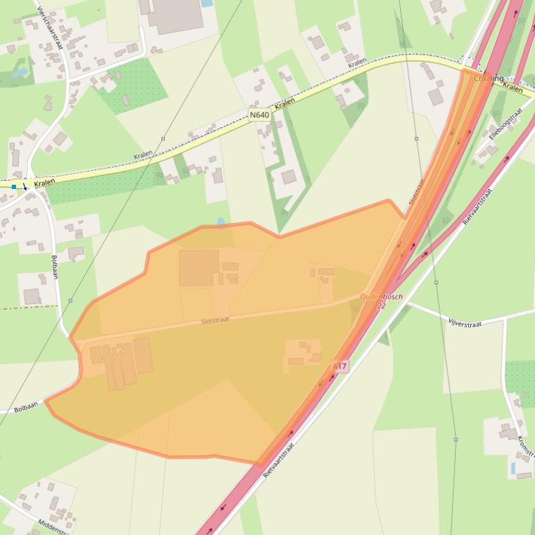 Kaart van postcodegebied 4751RM.