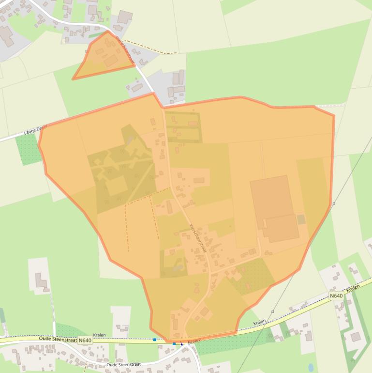 Kaart van postcodegebied 4751RP.