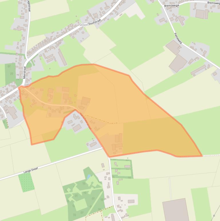 Kaart van postcodegebied 4751RR.