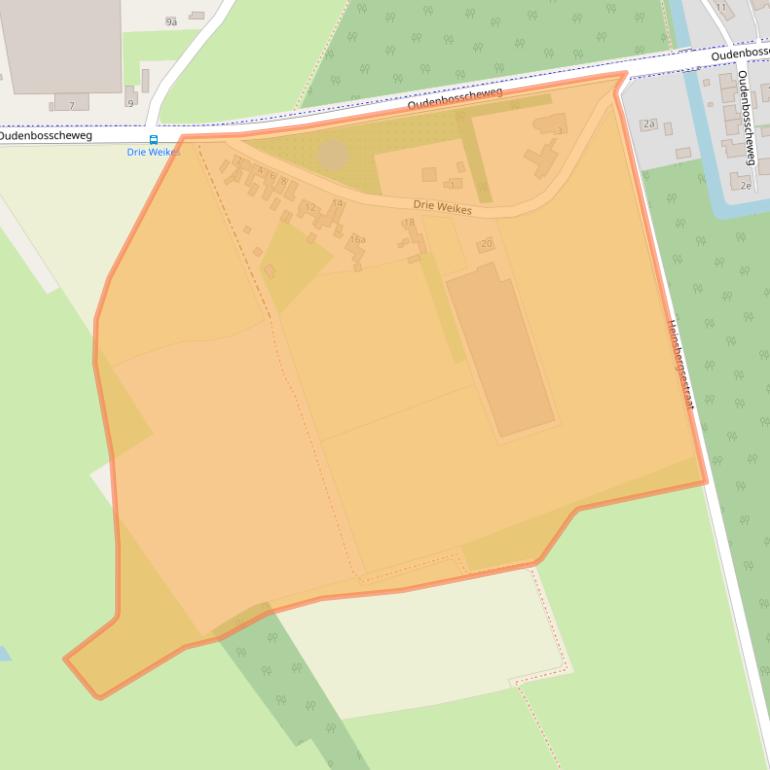 Kaart van postcodegebied 4751SJ.