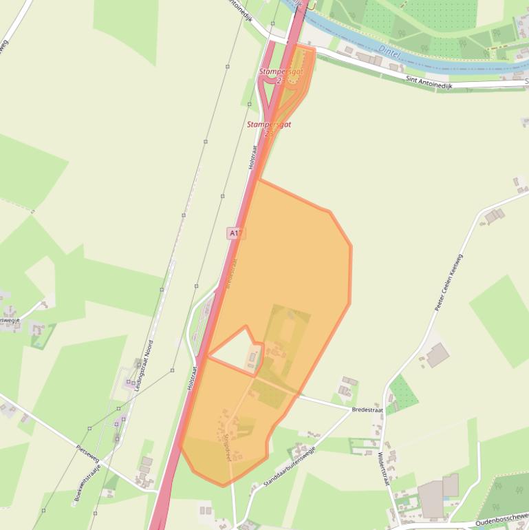 Kaart van postcodegebied 4751SV.