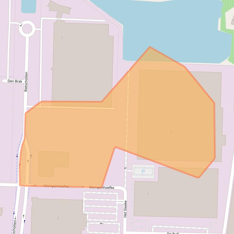 Kaart van postcodegebied 4751XP.