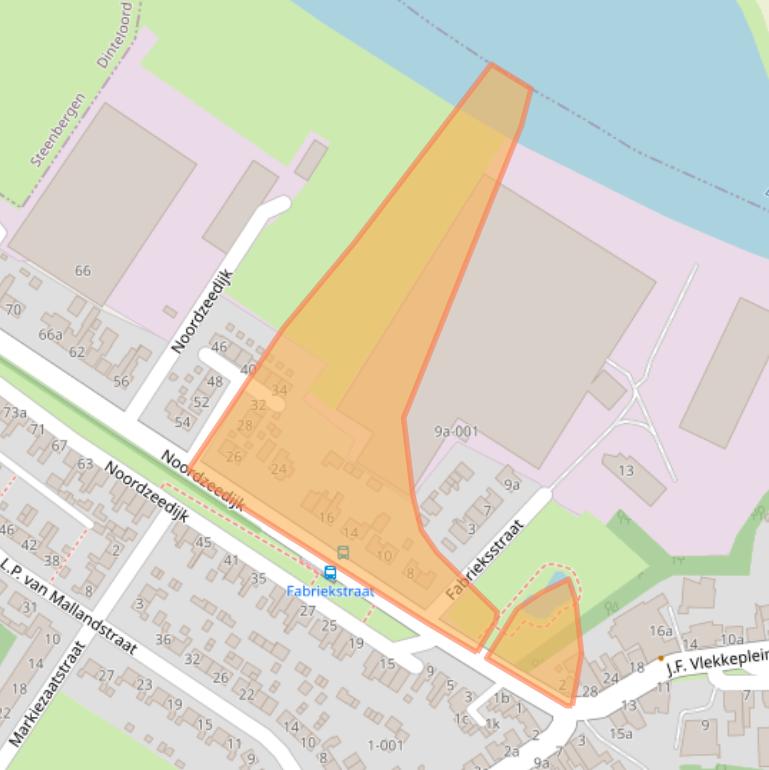 Kaart van postcodegebied 4754AJ.