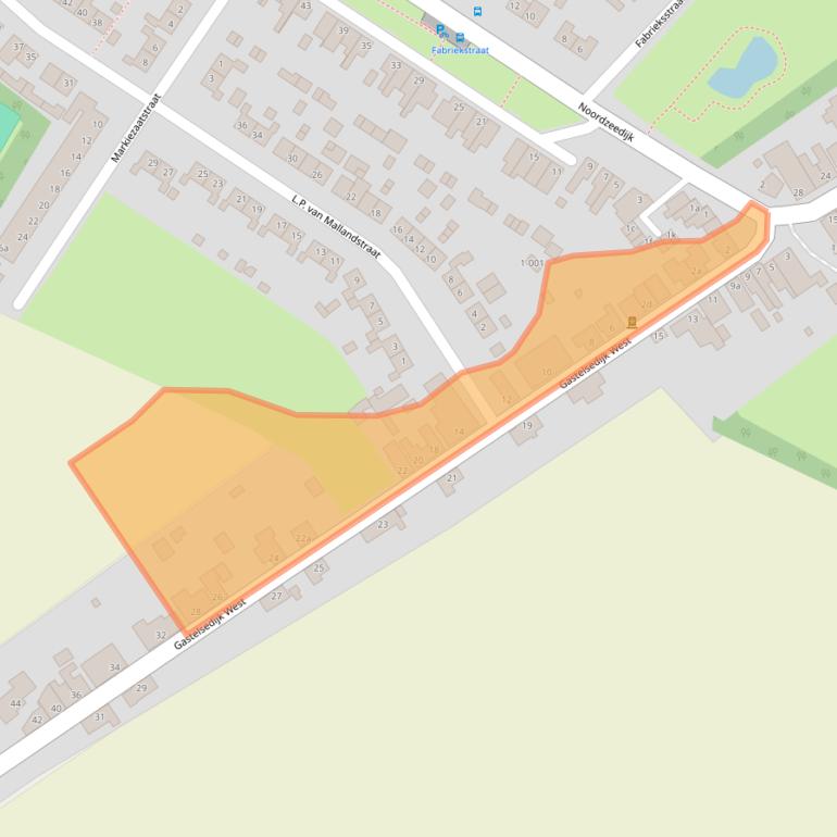 Kaart van postcodegebied 4754AT.