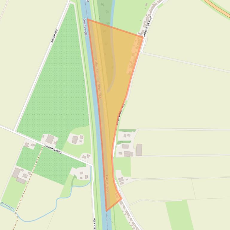 Kaart van postcodegebied 4754RC.