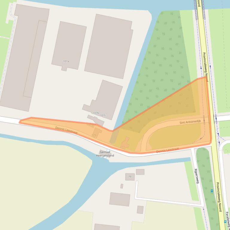 Kaart van postcodegebied 4754RG.