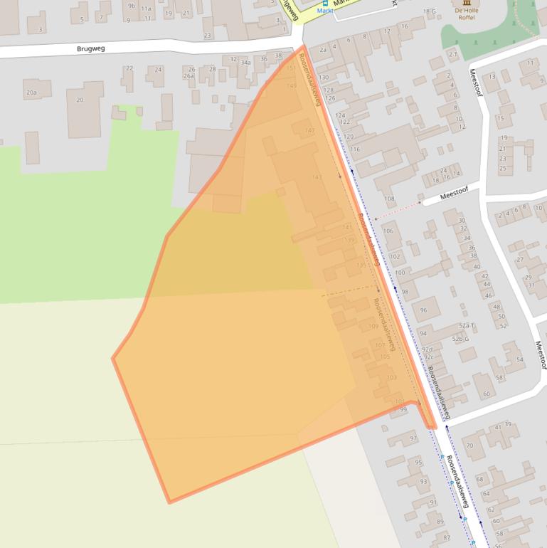 Kaart van postcodegebied 4756AB.