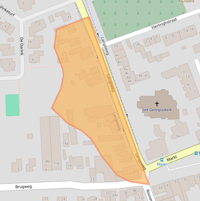 Kaart van postcodegebied 4756AH.