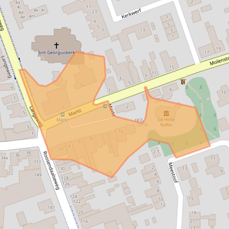 Kaart van postcodegebied 4756AL.