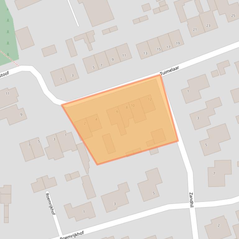 Kaart van postcodegebied 4756CA.