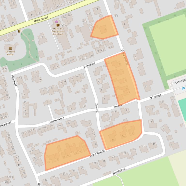 Kaart van postcodegebied 4756CC.