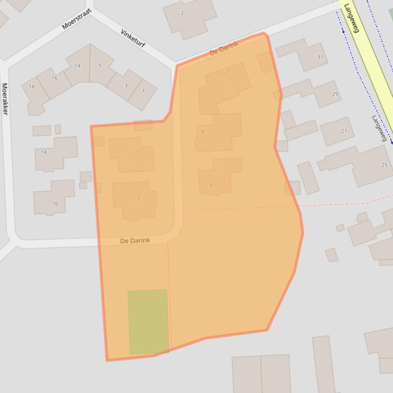 Kaart van postcodegebied 4756CR.